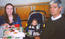 Little Shereen with her mother and grandfather
