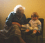 Nena  Schroeder with her granddaughter